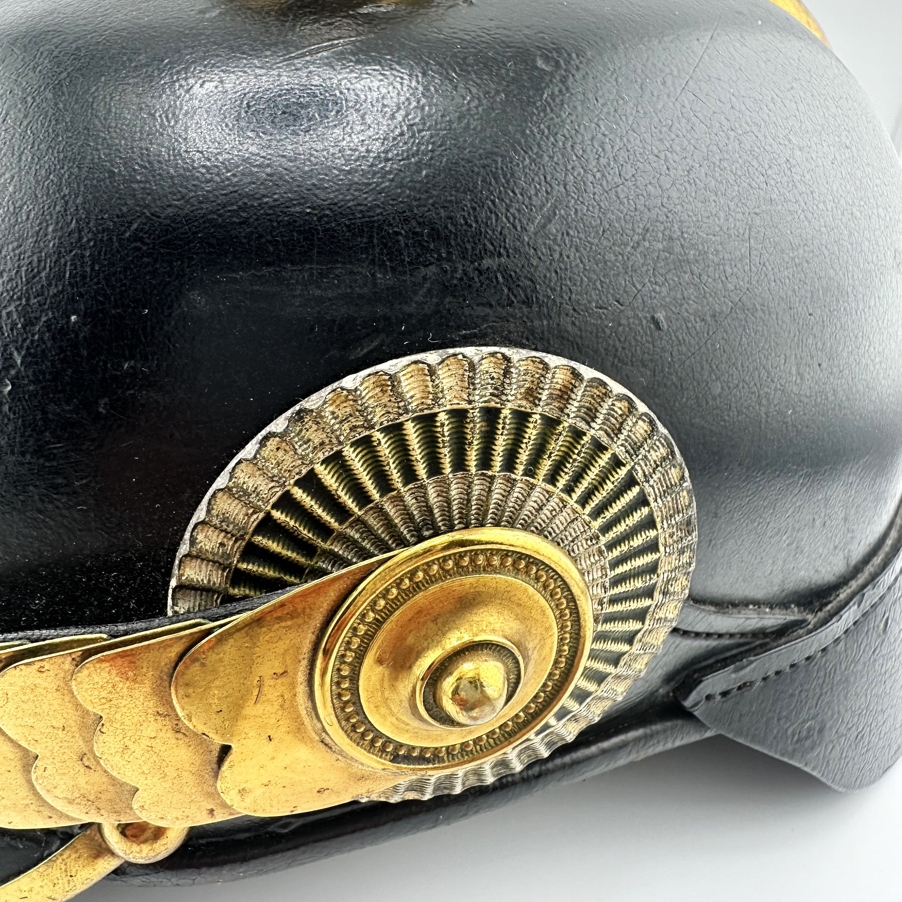 Saxony Pickelhaube - Reserve Senior NCO - Infanterie - Derrittmeister Militaria Group