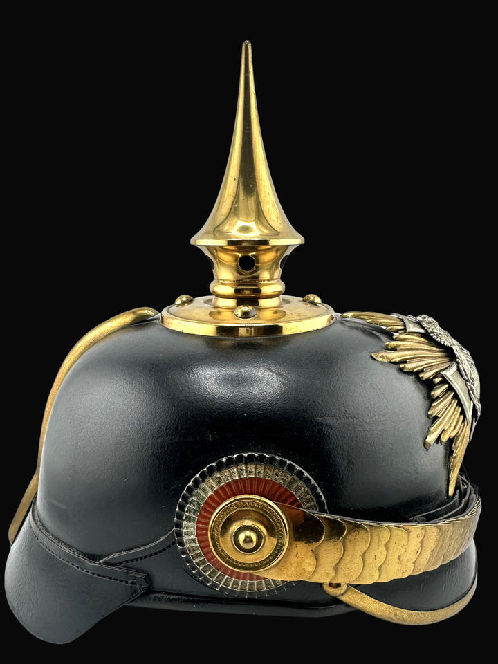Saxony Pickelhaube - Reserve Senior NCO - Infanterie - Derrittmeister Militaria Group