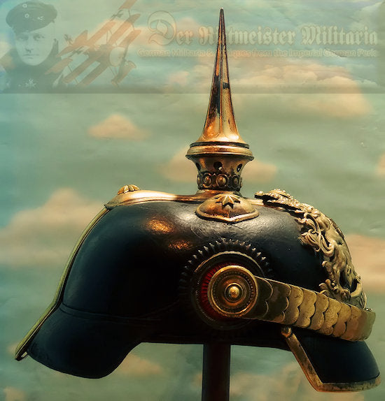 Bavaria Pickelhaube - Reserve Officer - Leib-Infanterie-Regiment - Derrittmeister Militaria Group