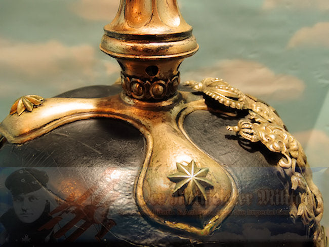 Bavaria Pickelhaube - Reserve Officer - Leib-Infanterie-Regiment - Derrittmeister Militaria Group