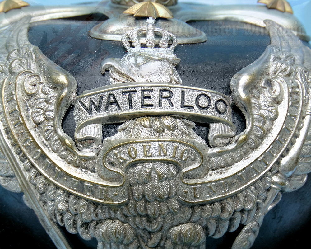 Prussia/Hannover Officer's Pickelhaube for Officer in Dragoner Rgt 16 - Derrittmeister Militaria Group