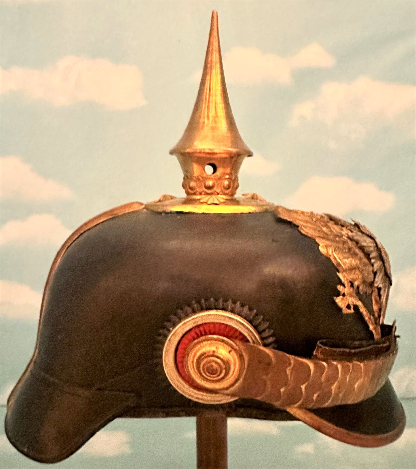 Schwarzburg-Rudolstadt Reserve Infantry Officer Pickelhaube - Infanterie-Regiment Nr 96 - III Bataillone - Derrittmeister Militaria Group