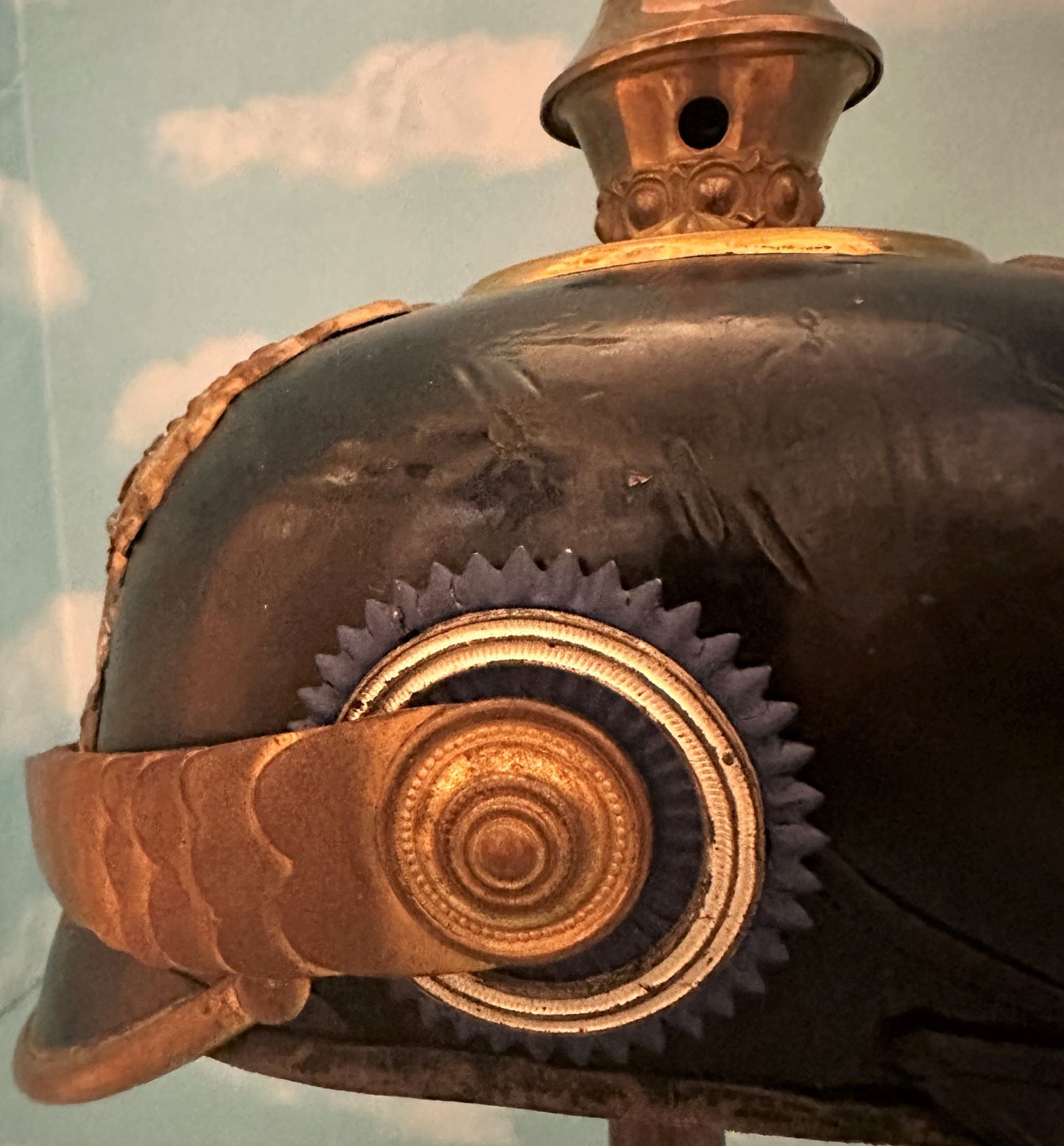 Schwarzburg-Rudolstadt Reserve Infantry Officer Pickelhaube - Infanterie-Regiment Nr 96 - III Bataillone - Derrittmeister Militaria Group