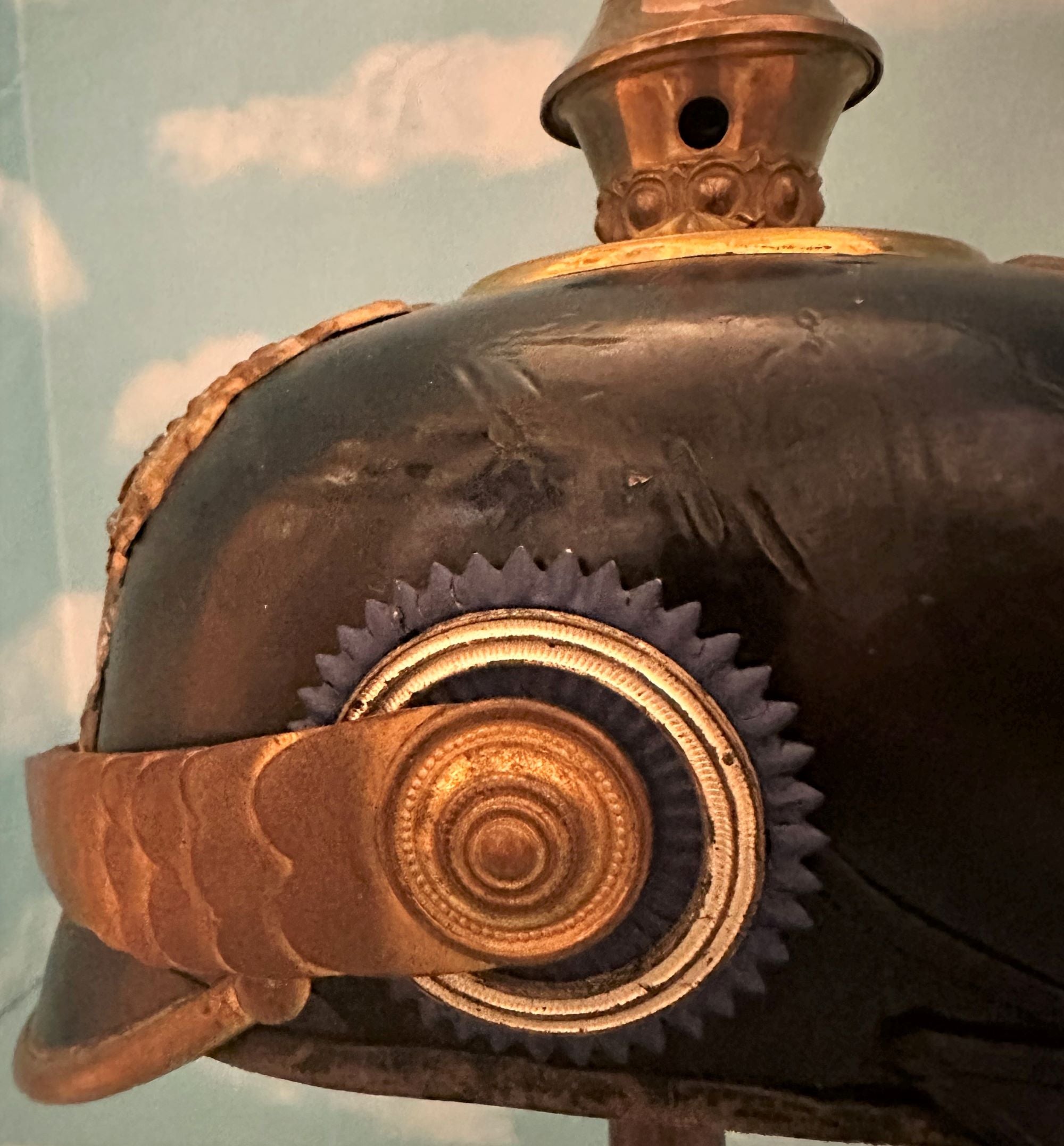 Schwarzburg-Rudolstadt Reserve Infantry Officer Pickelhaube - Infanterie-Regiment Nr 96 - III Bataillone - Derrittmeister Militaria Group