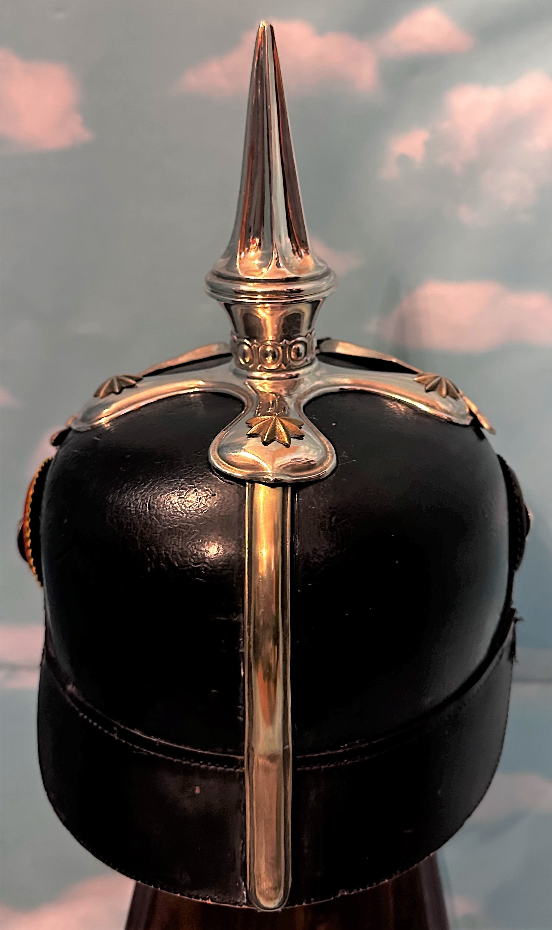 Reuss Pickelhaube / Spiked Helmet Flügel Adjutant to the Younger Reuss prince - Derrittmeister Militaria Group
