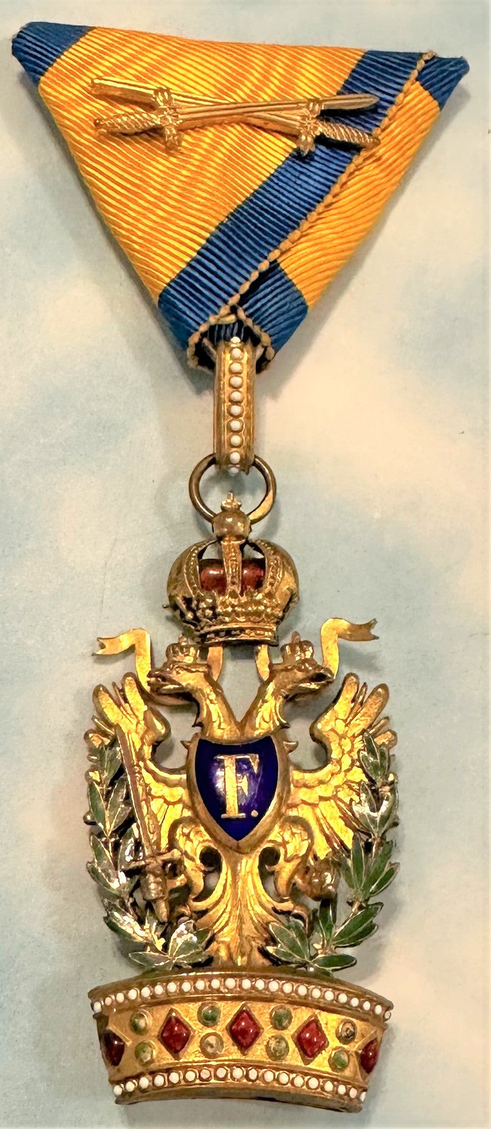 1917-1918 Austrian Order of the Iron Crown; 3rd Class - Embodying Timeless Valor and Distinction - Derrittmeister Militaria Group