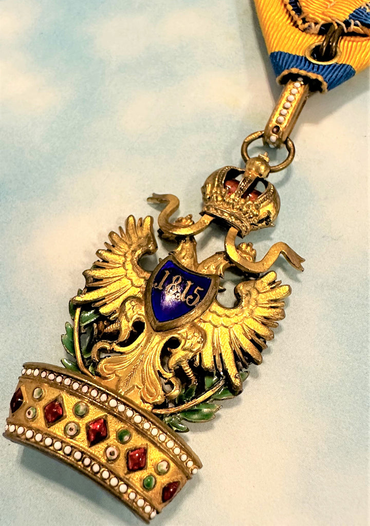 1917-1918 Austrian Order of the Iron Crown; 3rd Class - Embodying Timeless Valor and Distinction - Derrittmeister Militaria Group
