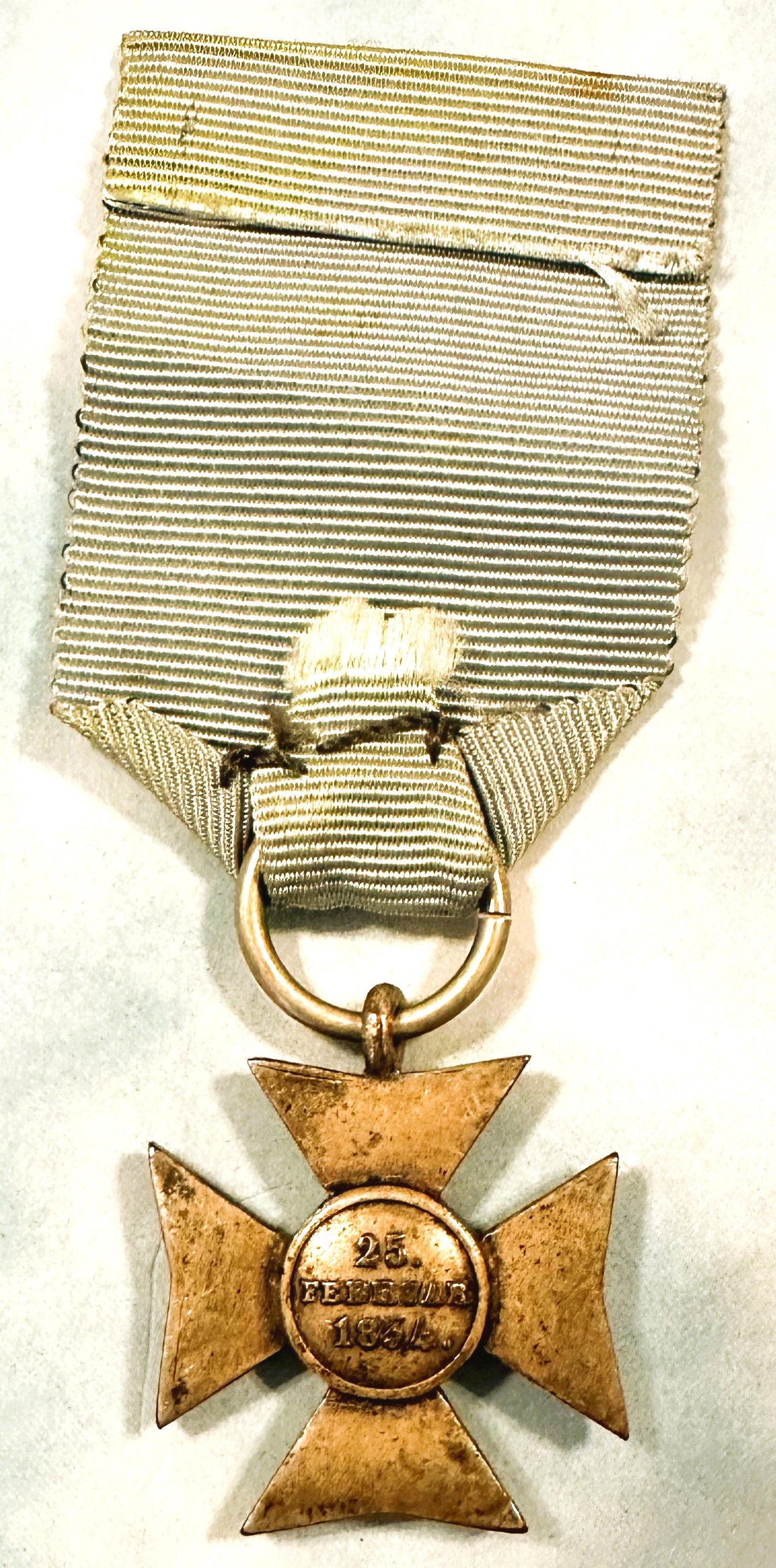 Duchy of Nassau - Long Service Award - 1834 - 22 Years - Derrittmeister Militaria Group