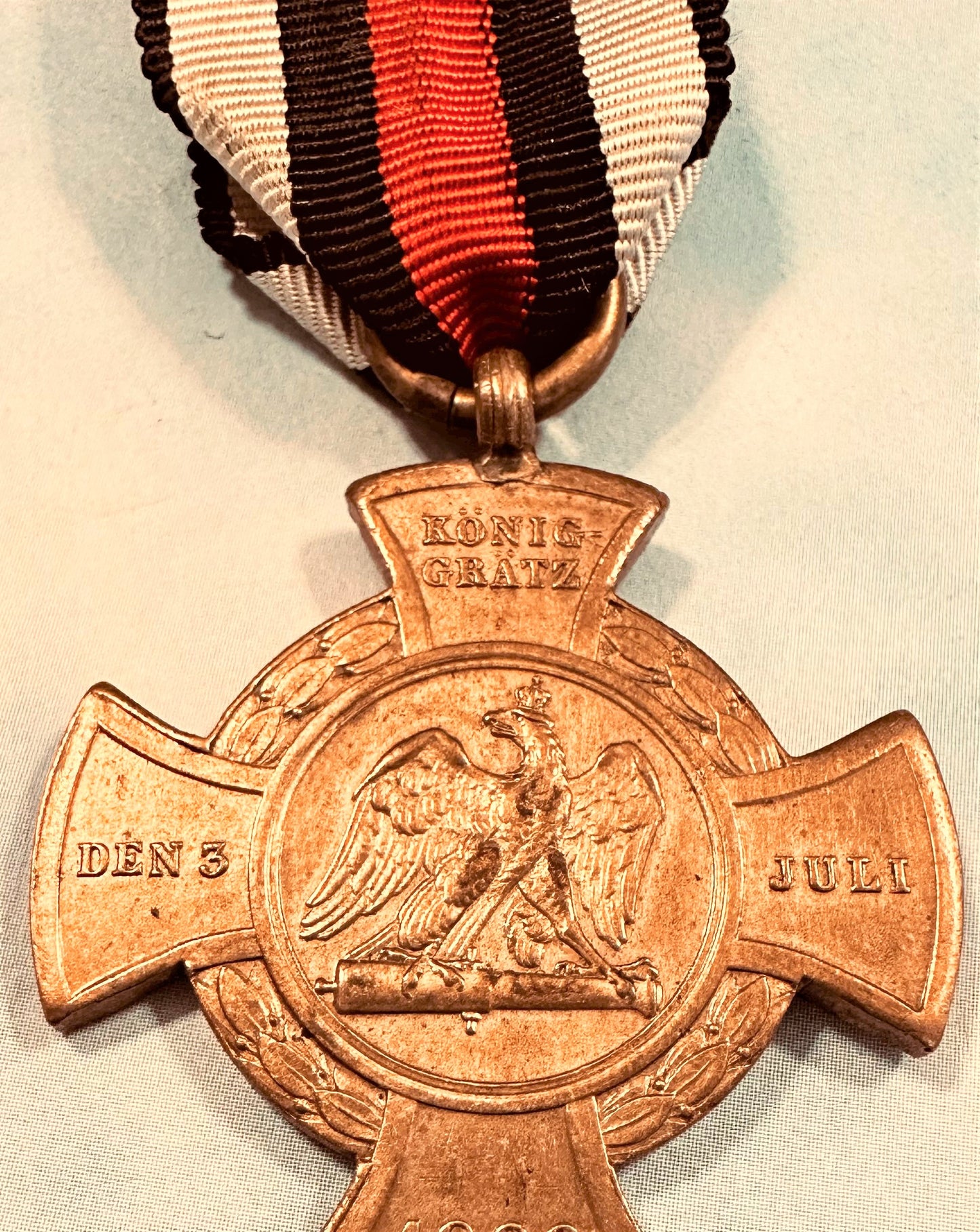 Prussian Commemorative Medal - War of 1866 - Derrittmeister Militaria Group