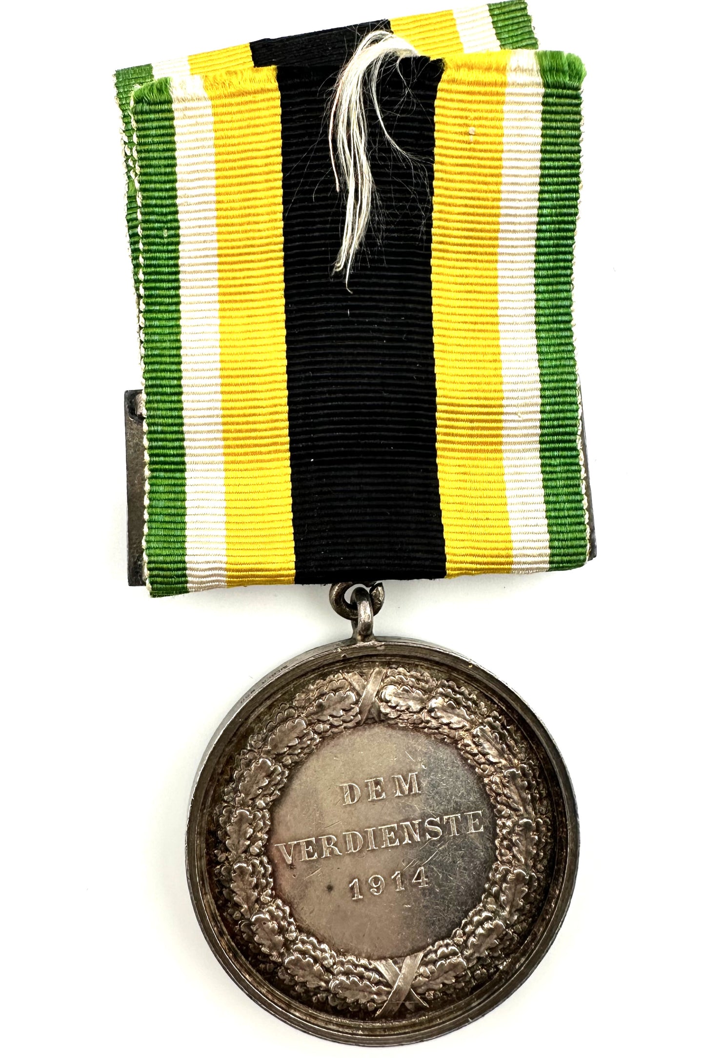 Saxe-Weimar Military Service Medal with Clasp - Derrittmeister Militaria Group
