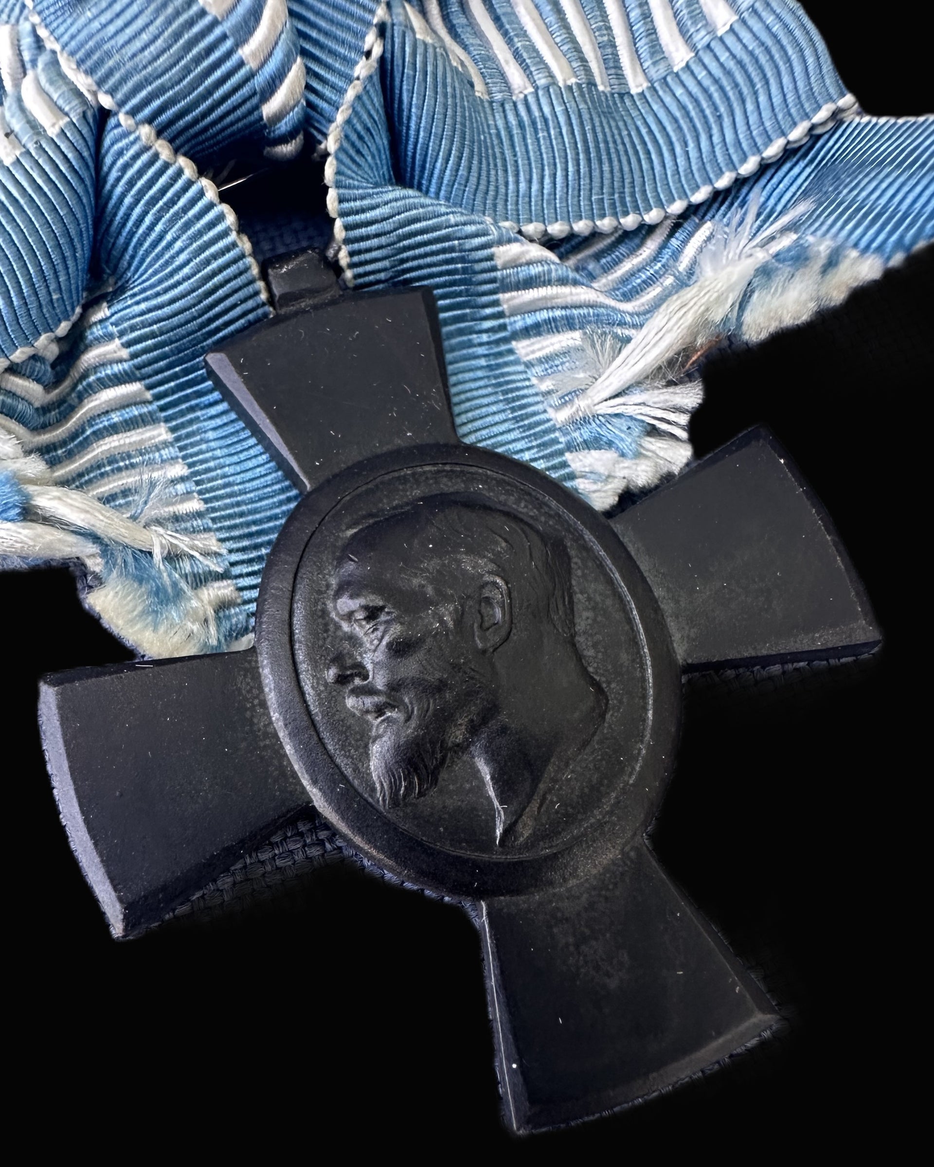 SAXON MERIT CROSS FOR WOMEN AND GIRLS – WWI BLACK ISSUE – 7 OCTOBER 1916