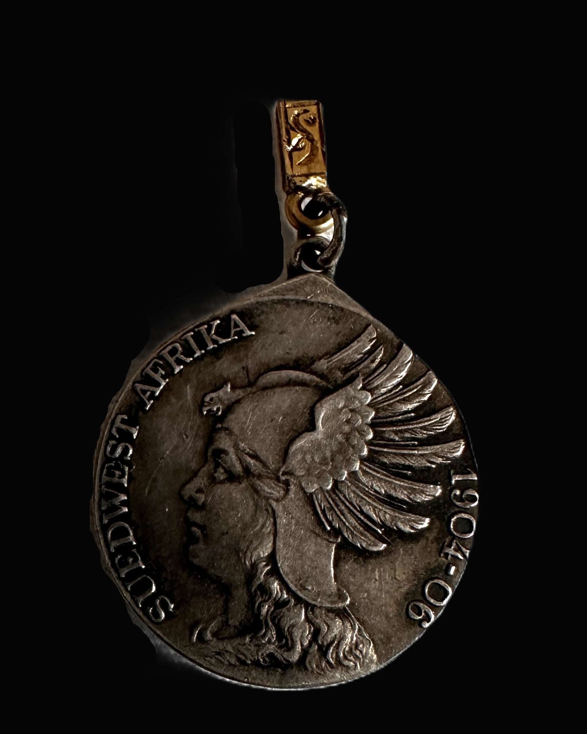 German Colonial Prinzengroße Medal Pendant – Southwest Africa Campaign, 1904–1906