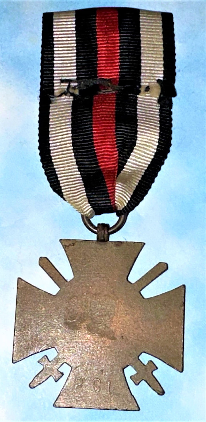 Ehrenkreuz des Weltkrieges - German World War I Honor Cross with Award Document - Derrittmeister Militaria Group