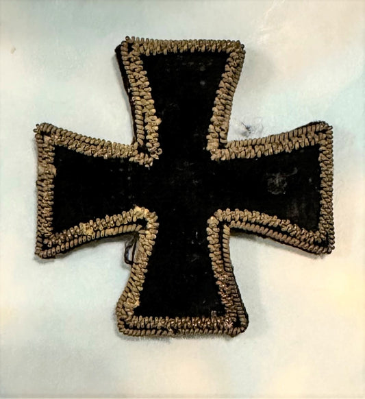 German Iron Cross 1813 Rare Cloth - Derrittmeister Militaria Group