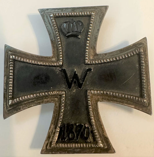 German Iron Cross 1870 1st Class - Derrittmeister Militaria Group