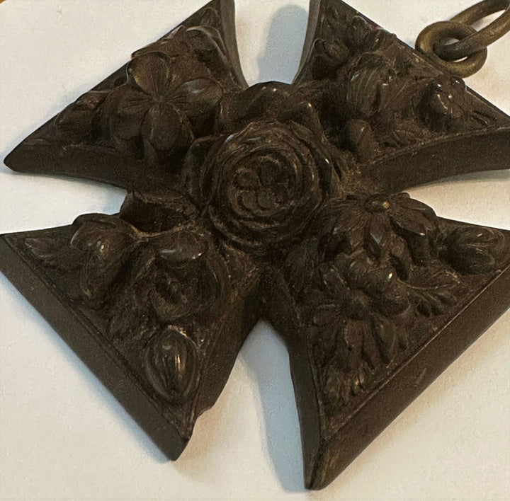German Decorative Wood Iron Cross - Derrittmeister Militaria Group