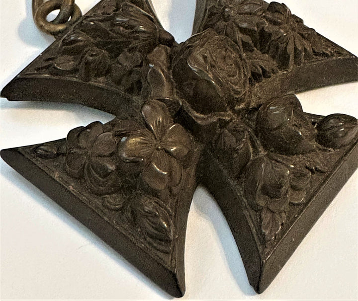 German Decorative Wood Iron Cross - Derrittmeister Militaria Group