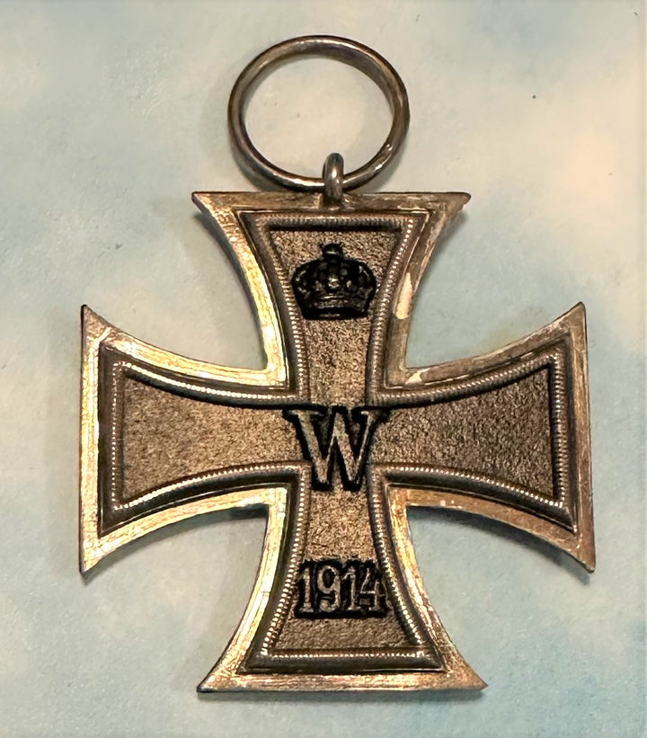 German 1914 Iron Cross 2nd Class in Original Presentation Case - Exceptional Condition - Derrittmeister Militaria Group