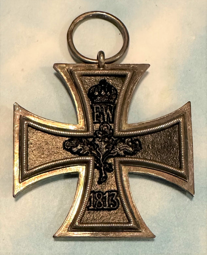 German 1914 Iron Cross 2nd Class in Original Presentation Case - Exceptional Condition - Derrittmeister Militaria Group