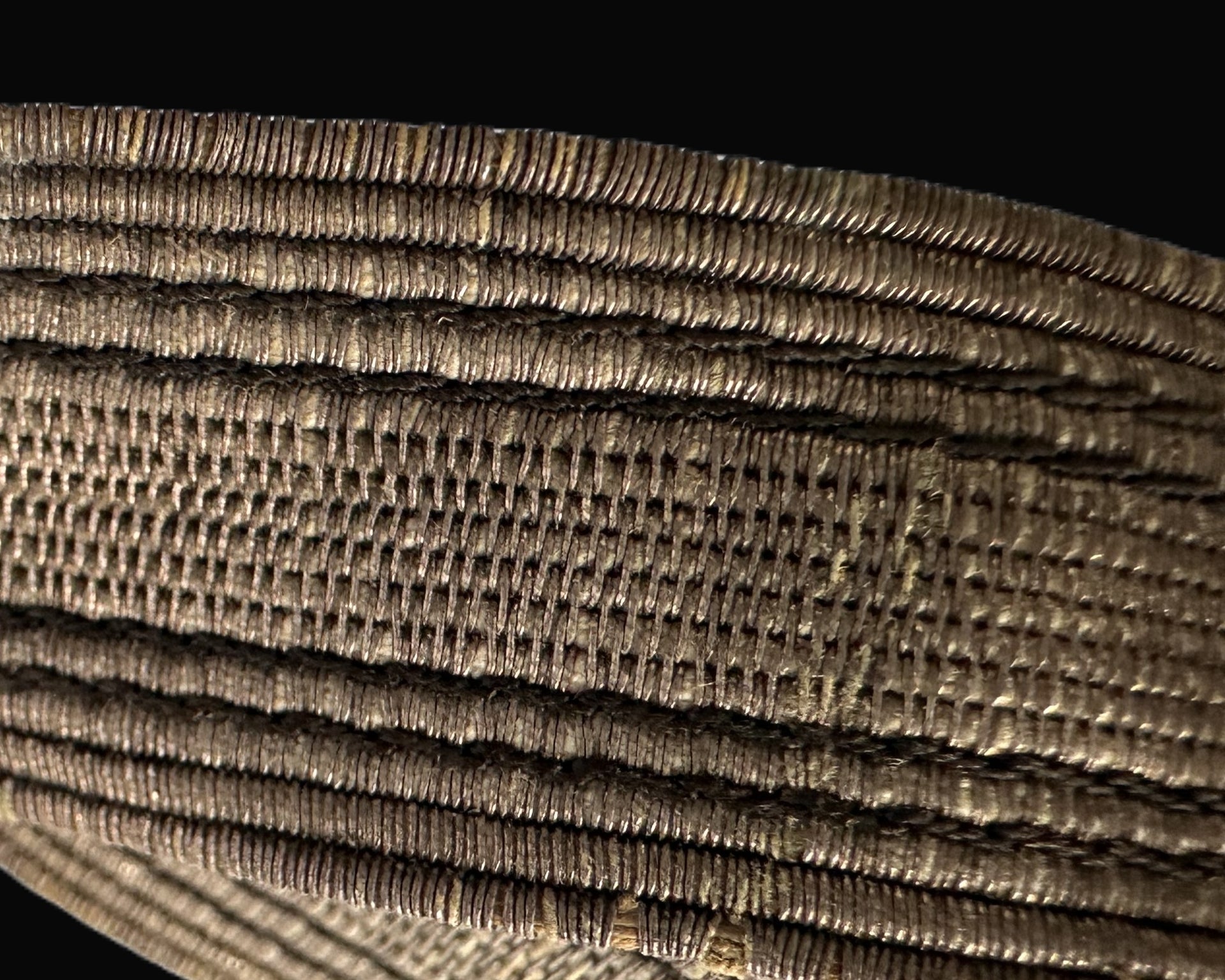 Imperial German officer’s silver bullion sword knot – pre-WWI braided portepee