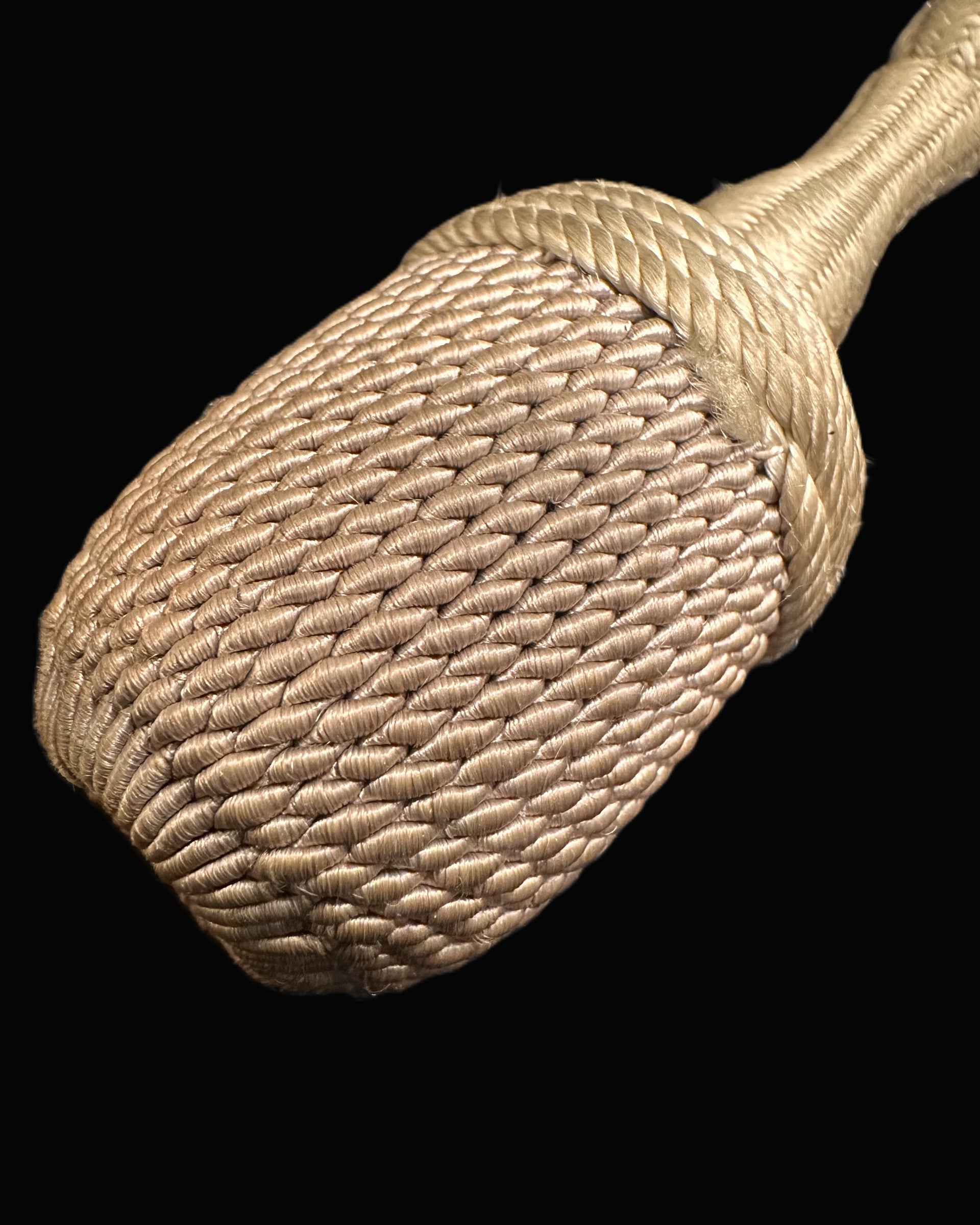 Imperial German Officer’s Portepee – Silver Bullion with Gilt Accents