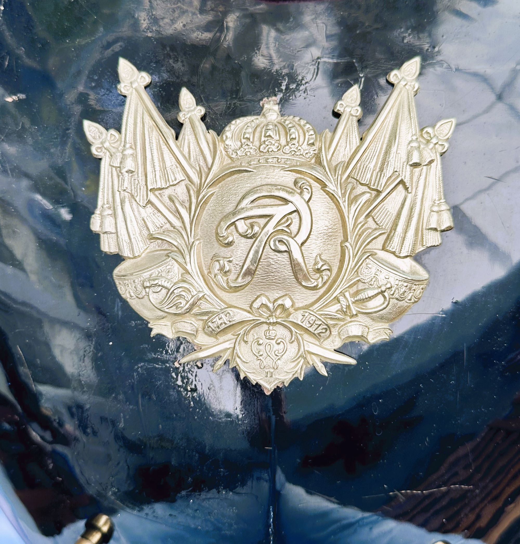 Garde du Corps Regiment Identified Black Küraß - Derrittmeister Militaria Group