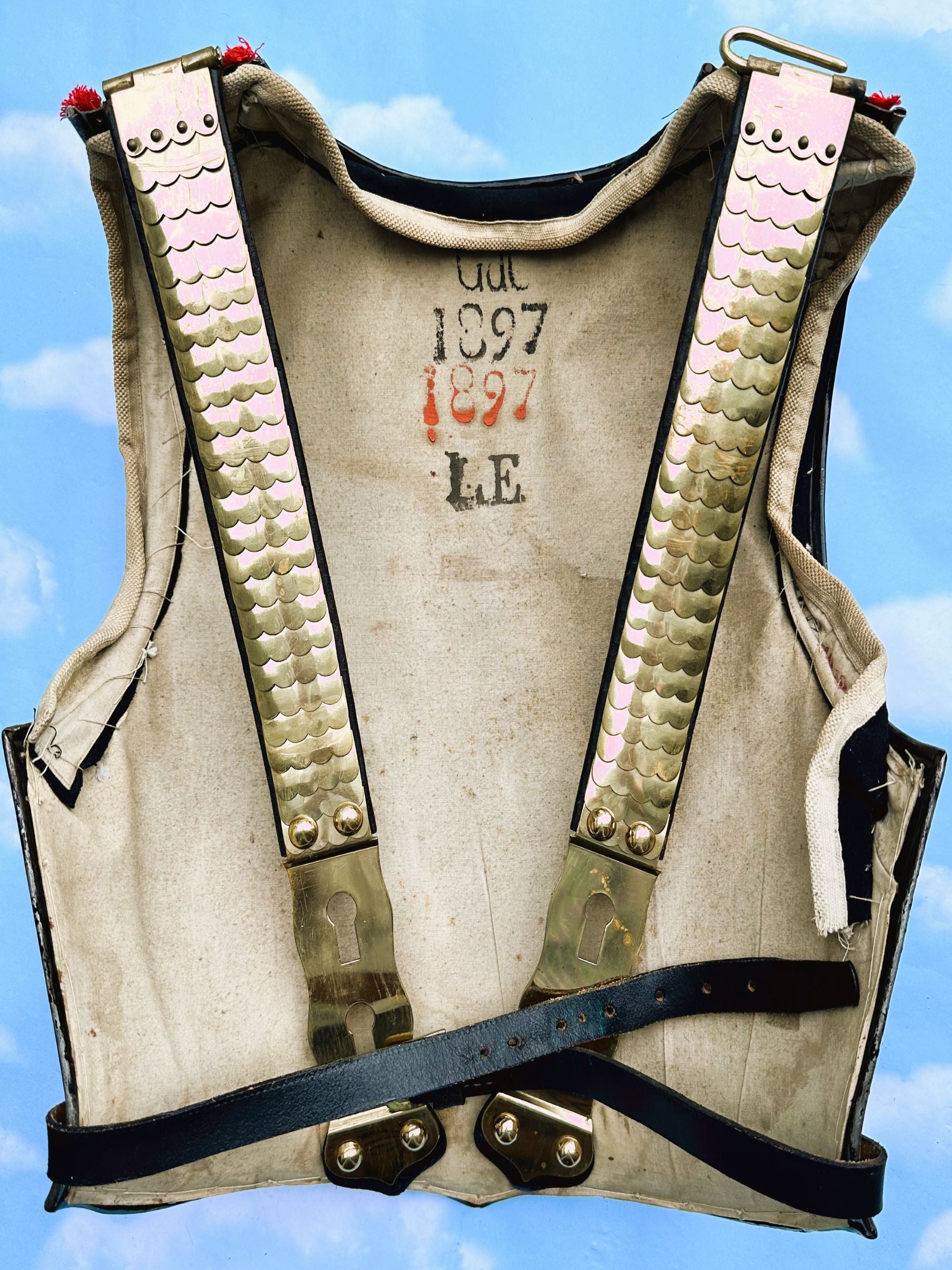 Garde du Corps Regiment Identified Black Küraß - Derrittmeister Militaria Group