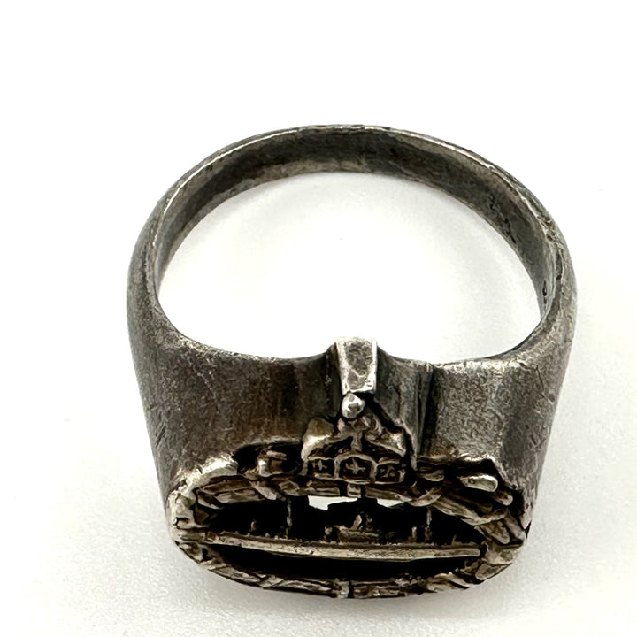Patriotic U-Boot Badge Ring - Derrittmeister Militaria Group