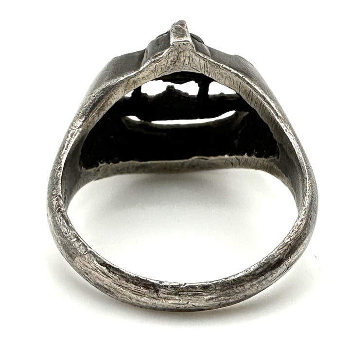 Patriotic U-Boot Badge Ring - Derrittmeister Militaria Group