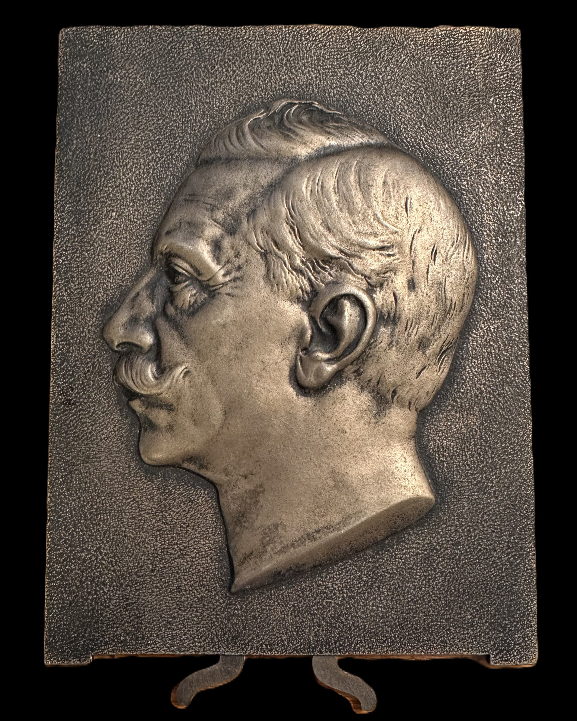 Bronze Relief Plaque of Kaiser Wilhelm II – Berlin Foundry Marked