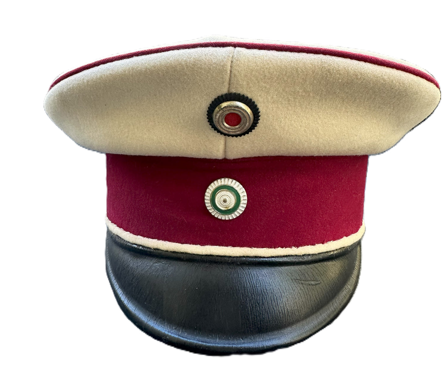 Saxon Ulanen-Regiment Nr 18 Officer’s Visor Cap