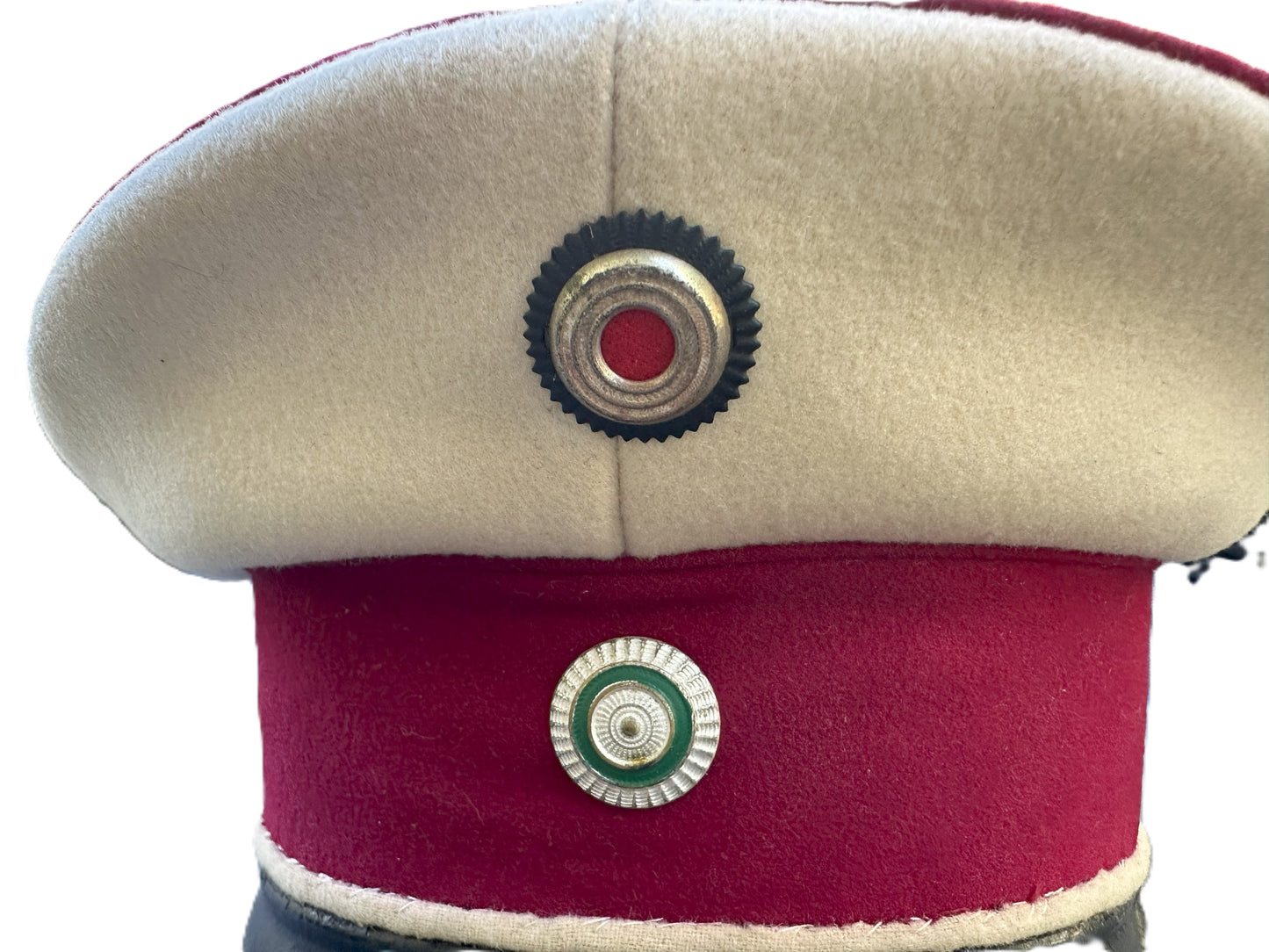 Saxon Ulanen-Regiment Nr 18 Officer’s Visor Cap
