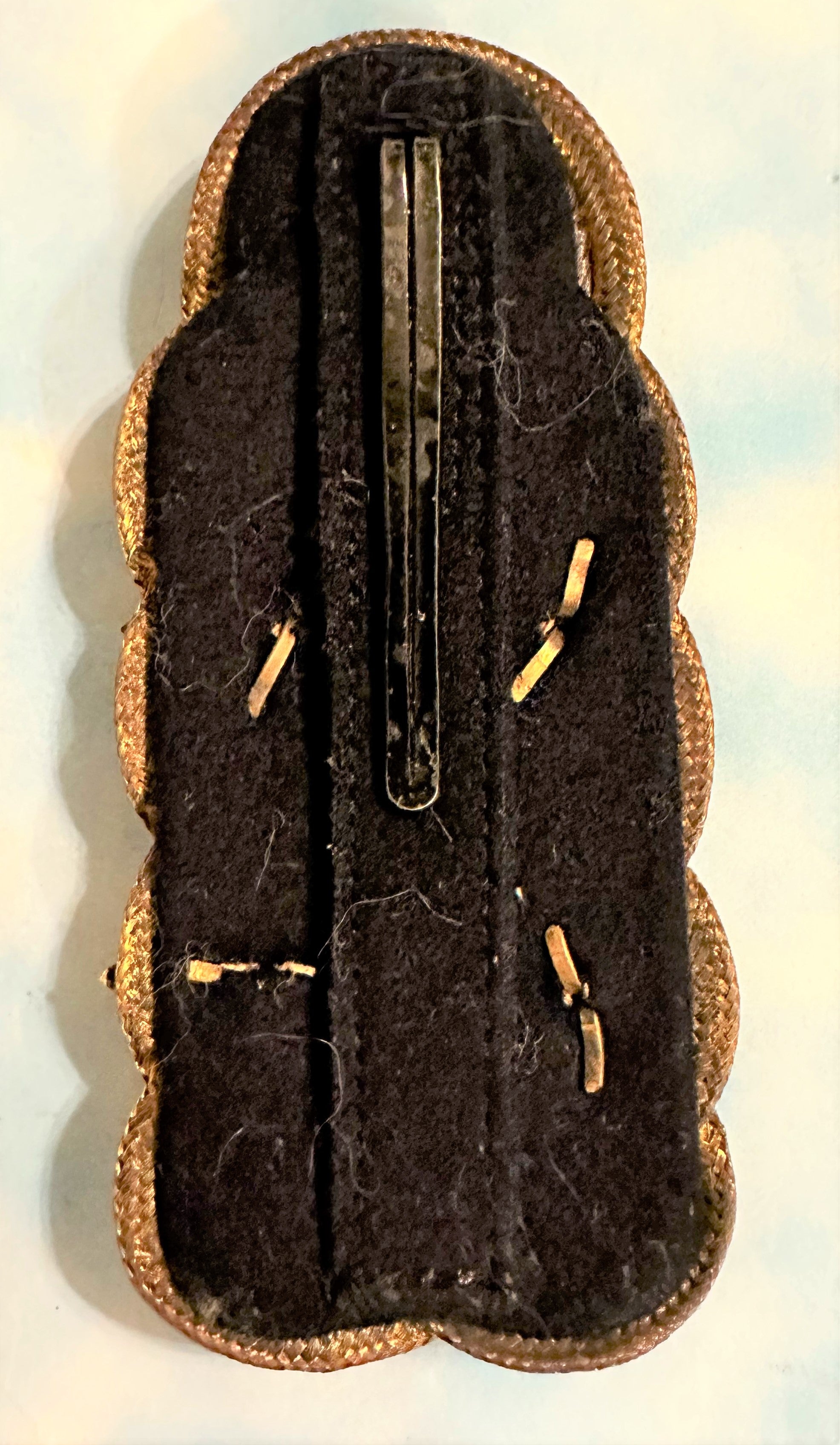 Historical Grouping: Admiral Alfred von Tirpitz - Rare Shoulder Board and Letter - Derrittmeister Militaria Group