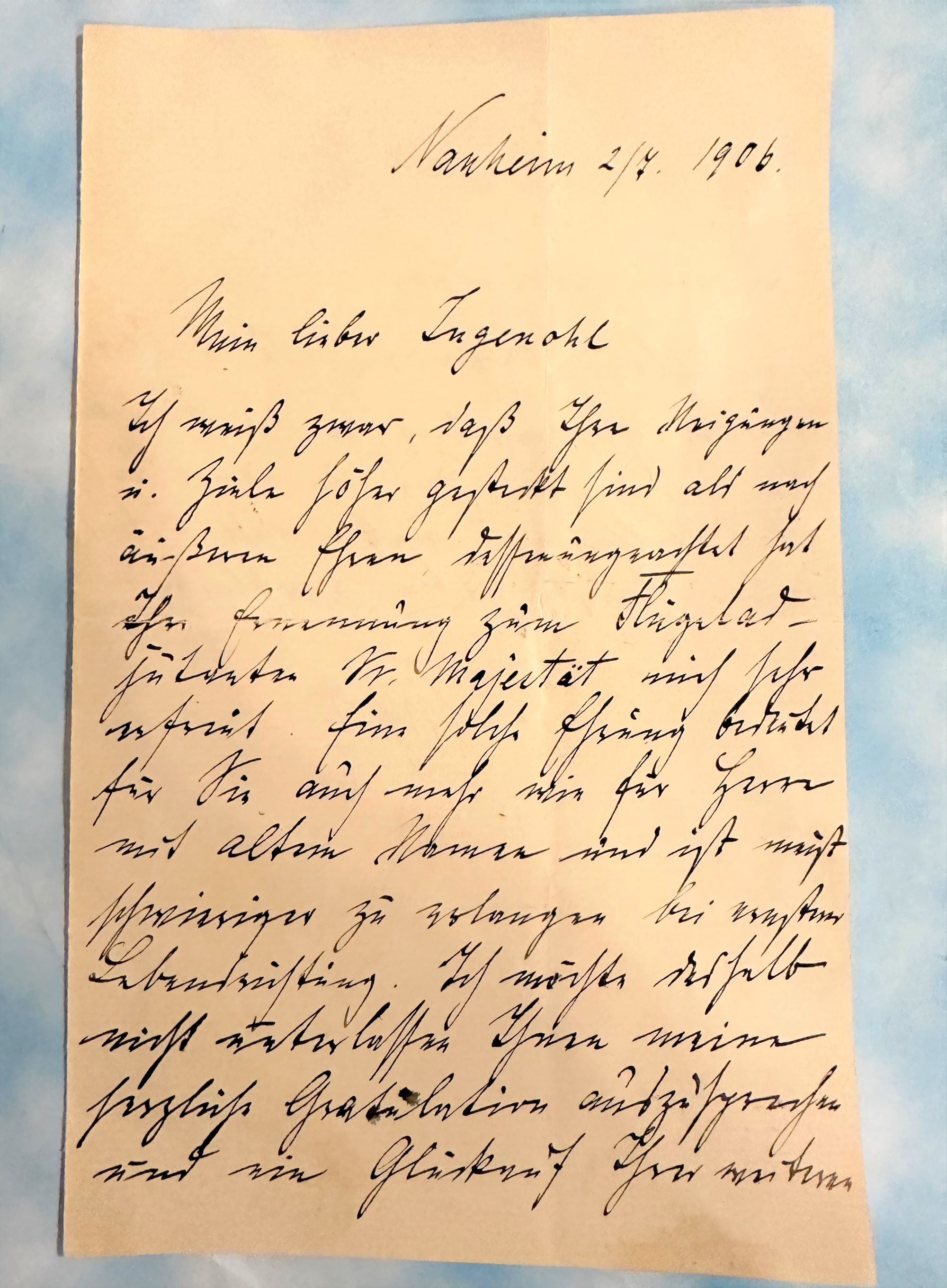 Historical Grouping: Admiral Alfred von Tirpitz - Rare Shoulder Board and Letter - Derrittmeister Militaria Group