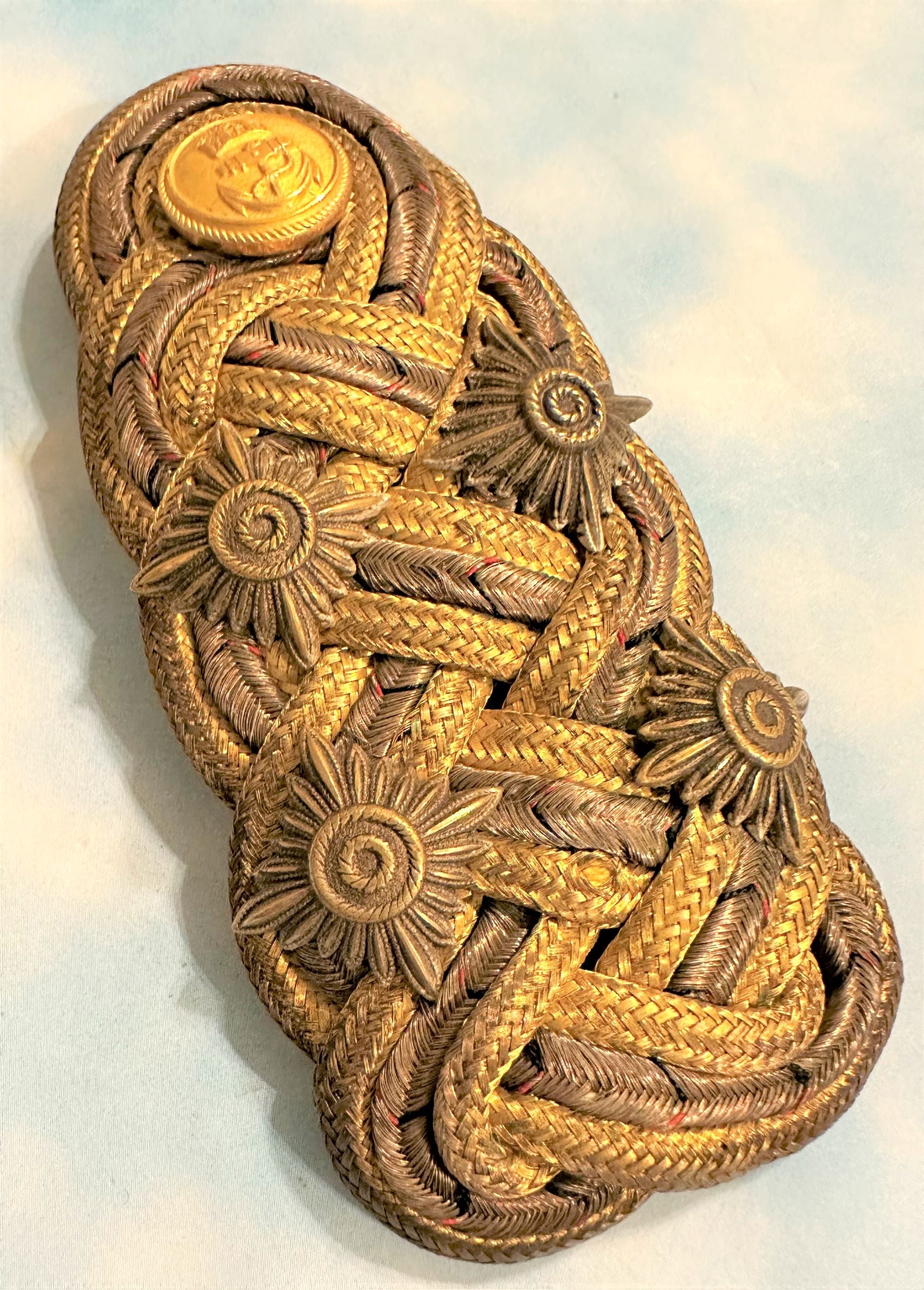 Historical Grouping: Admiral Alfred von Tirpitz - Rare Shoulder Board and Letter - Derrittmeister Militaria Group