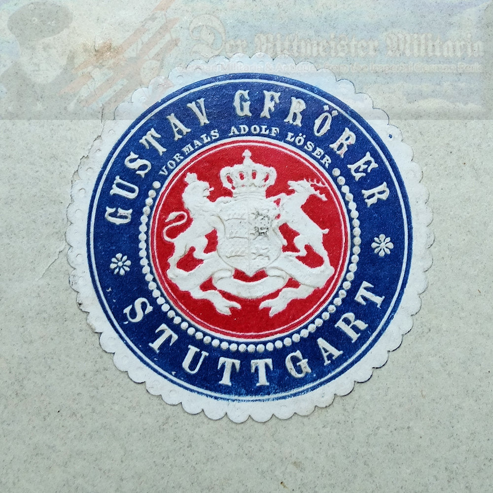 German Schirmmütze Storage Case - Derrittmeister Militaria Group