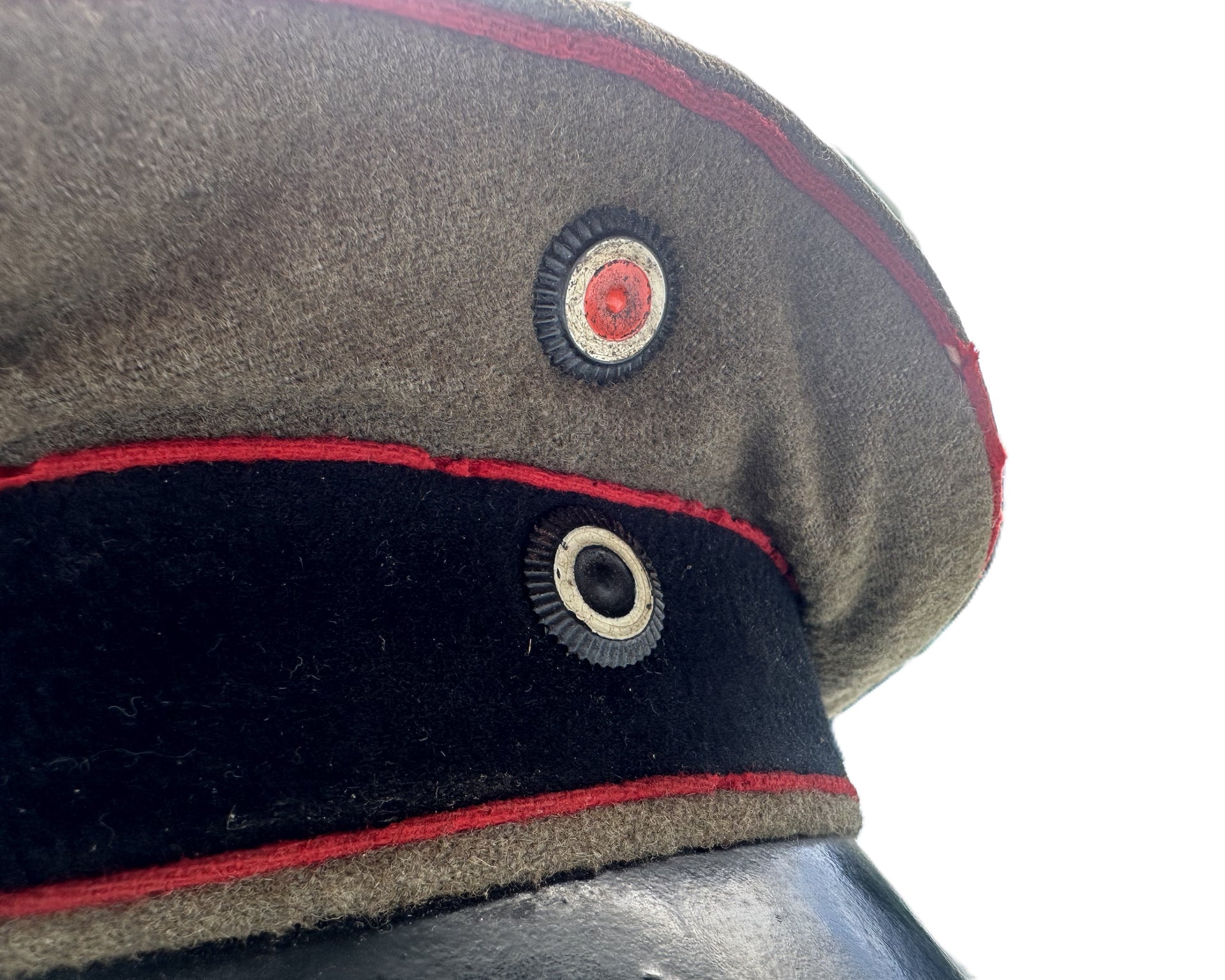 Prussian NCO M1910 Feldgrau Artillery Schirmütze (Visor Cap)