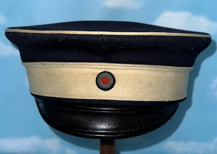 German Visor Cap for Officer in Navy See Bataillone - Derrittmeister Militaria Group