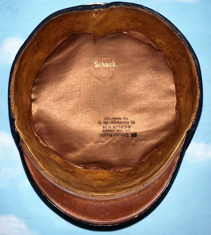 German Visor Cap for Officer in Navy See Bataillone - Derrittmeister Militaria Group