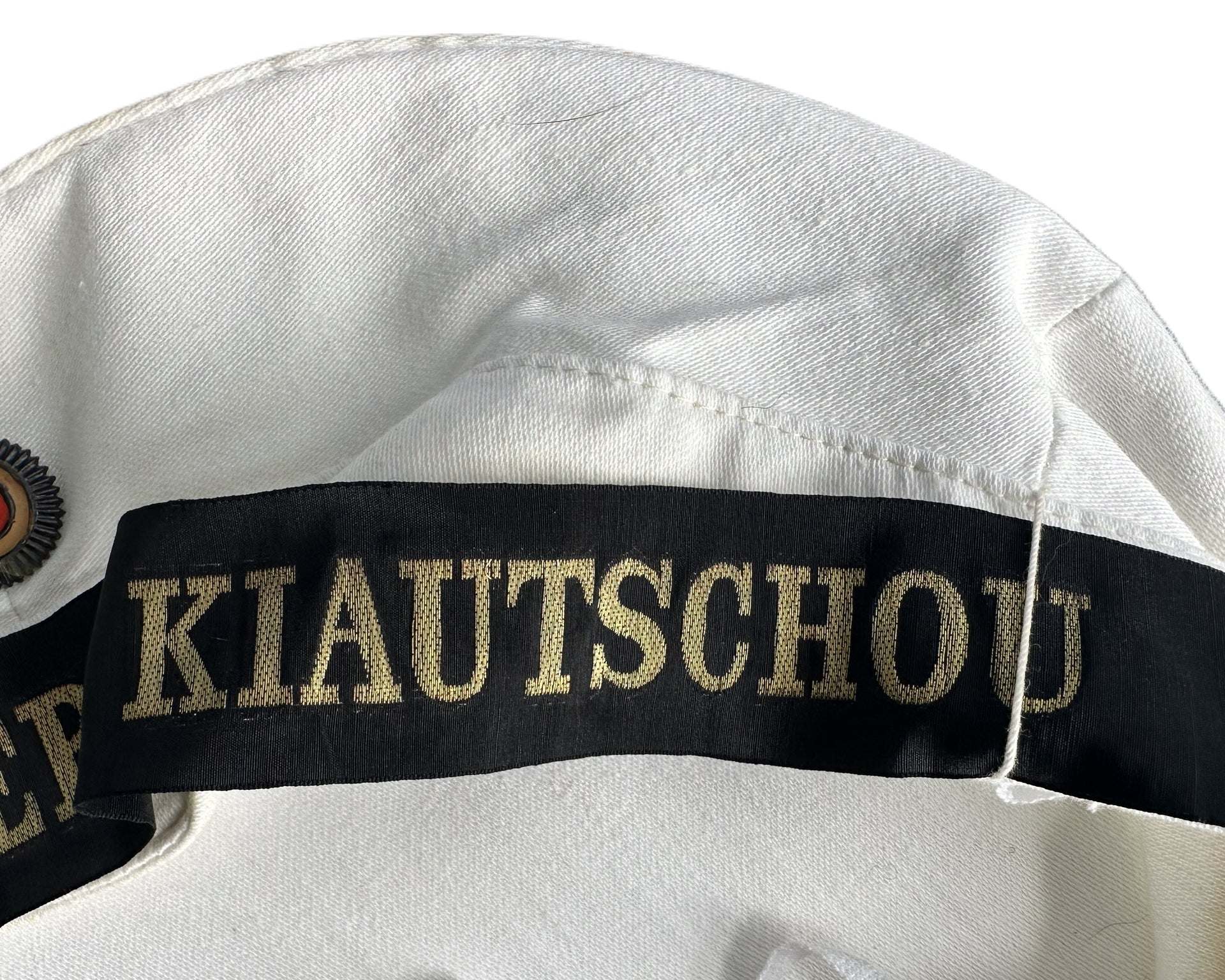 German Enlisted Man's Cap from Kiautschou Naval Artillery, China (Matrosenartillerie Kiautschou)