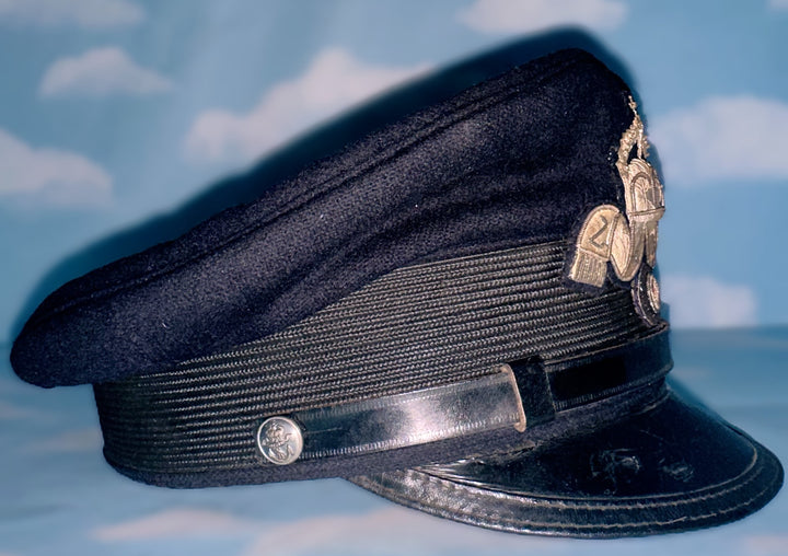 Imperial German Navy Deck Officer Visor Cap - Winter Version - Zeppelin - Derrittmeister Militaria Group