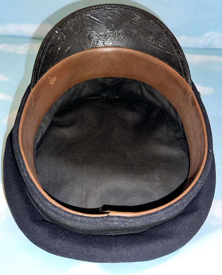 Imperial German Navy Deck Officer Visor Cap - Winter Version - Zeppelin - Derrittmeister Militaria Group
