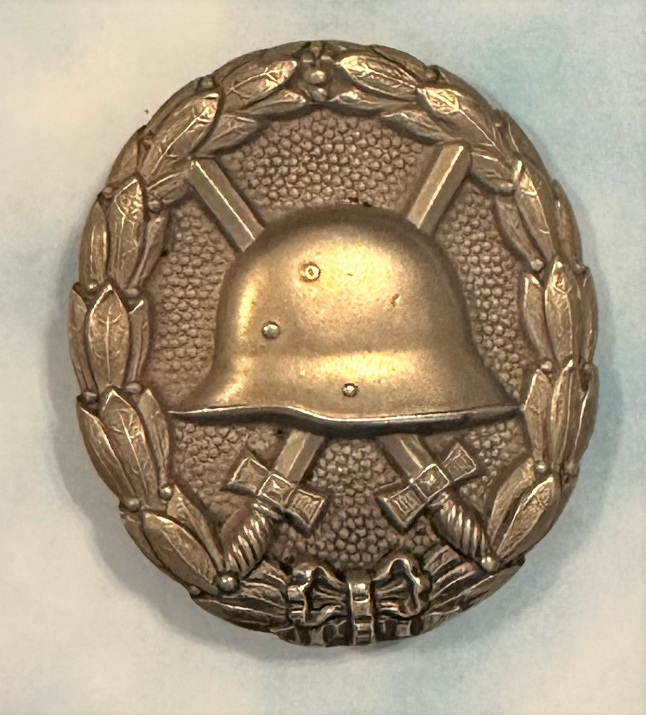 German Silver Army Wound Badge 2nd Class .800 - Derrittmeister Militaria Group