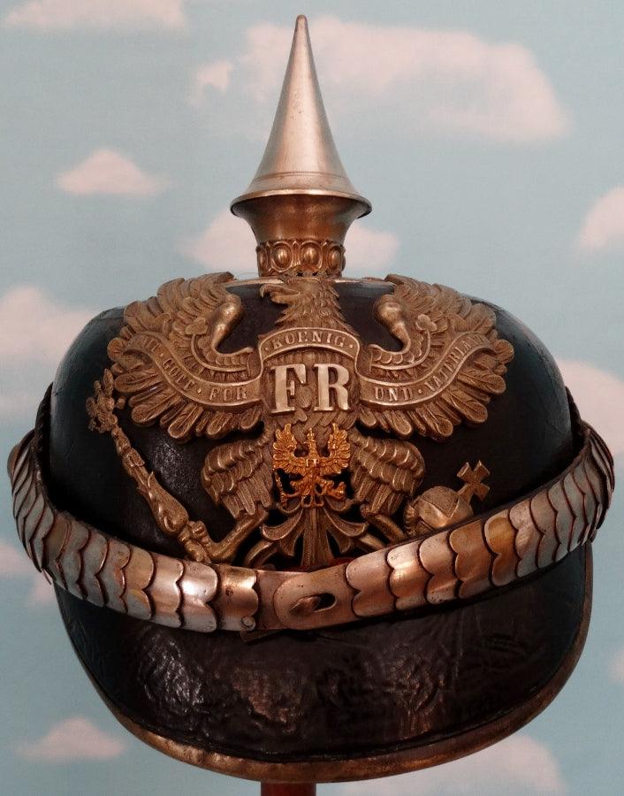 Prussia Pickelhaube / Spiked Helmet for Officer in Beamte (non military) - Derrittmeister Militaria