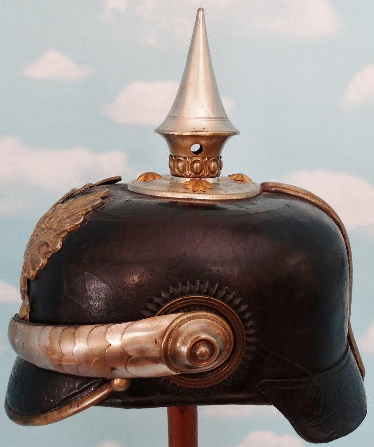 Prussia Pickelhaube / Spiked Helmet for Officer in Beamte (non military) - Derrittmeister Militaria