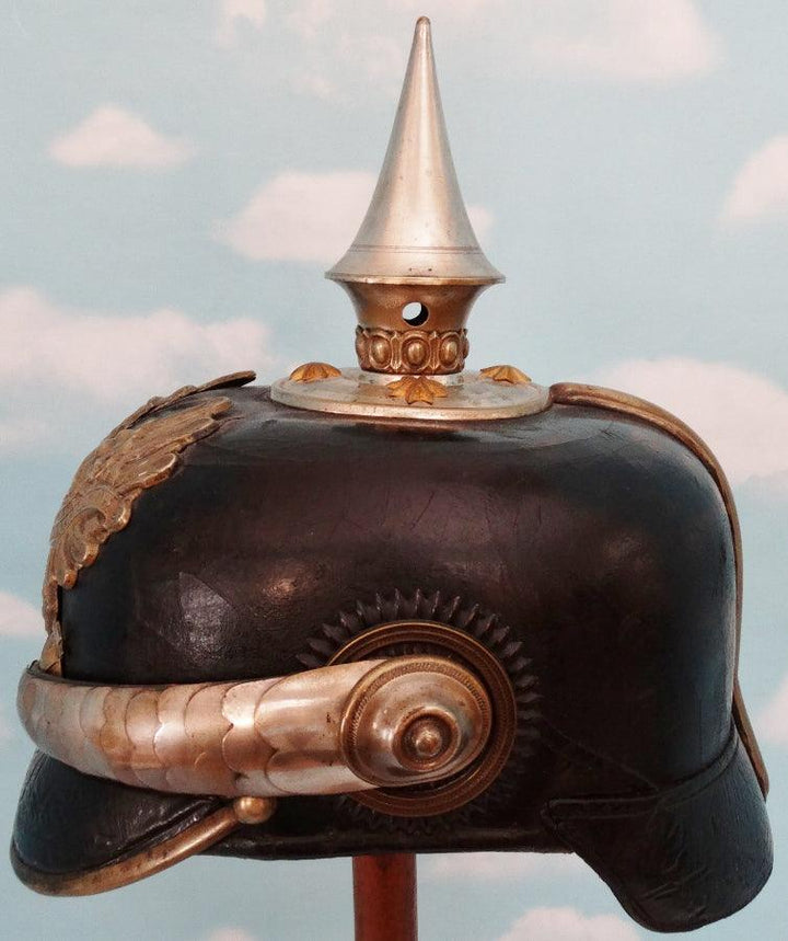 Prussia Pickelhaube / Spiked Helmet for Officer in Beamte (non military) - Derrittmeister Militaria