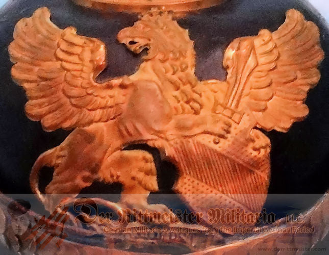 Rare Baden Artillery Regiment Pickelhaube - Identified Medical Officer - Derrittmeister Militaria Group