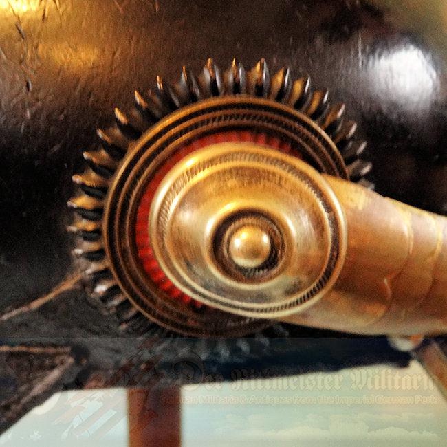 Wurttemberg Pickelhaube / Spiked Helmet for Officer in Dragoner-Regiment Königin Olga (1. Württ.) Nr 25 - Derrittmeister Militaria