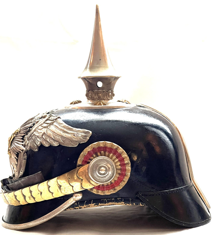 Baden Pickelhaube / Spiked Helmet for Officer in Infanterie Rgt 109 - Derrittmeister Militaria