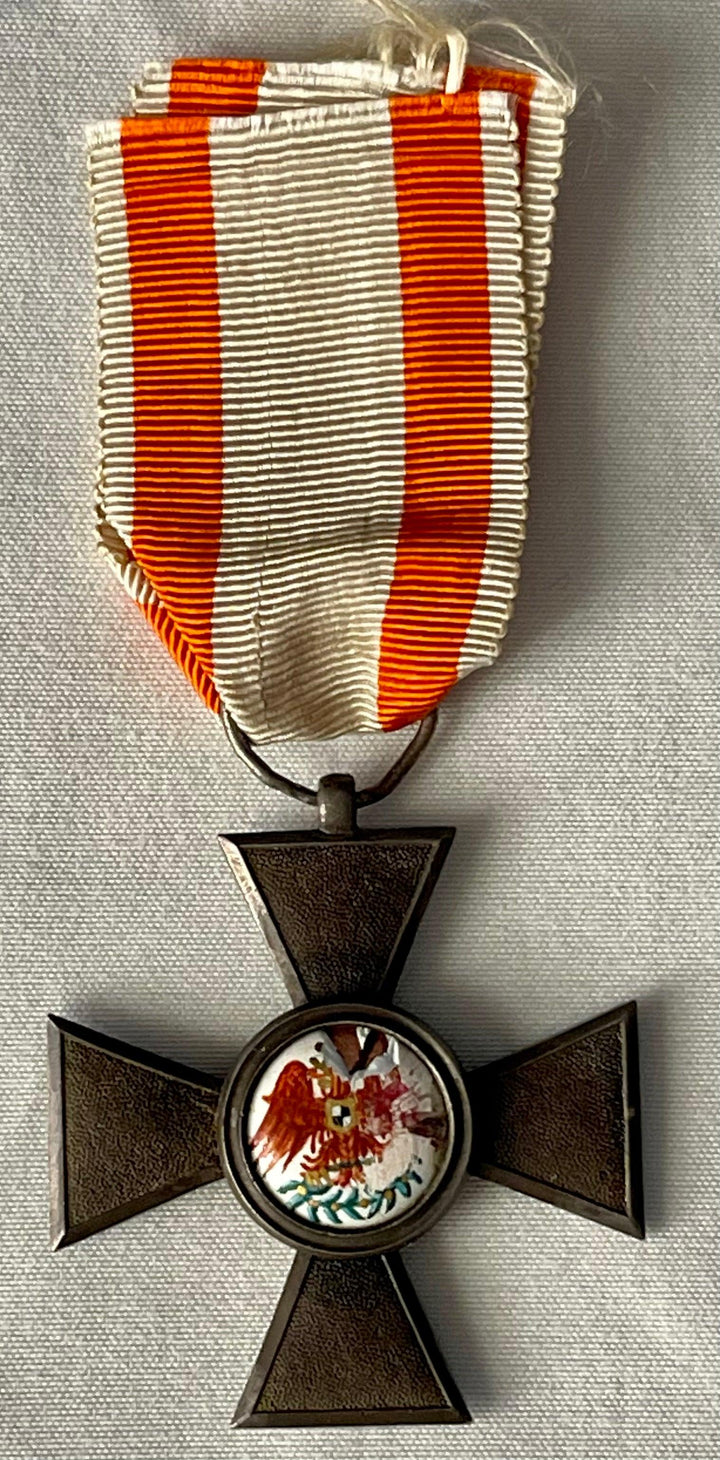 Prussia Award and Document Red Eagle Order 4th Class Carl Friedrich Rohte - Derrittmeister Militaria